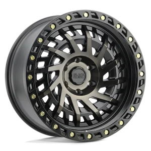 Black Rhino – SHREDDER – Black – 17″x9″ 0mm – Summer Wheels – 1790SHD005127M71